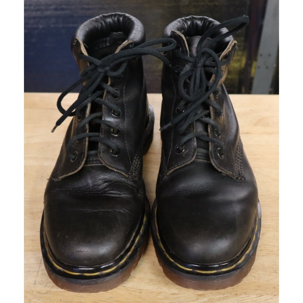 Dr. Martens 1460 Women's Leather‎ Boots Black Size 8 - Picture 2 of 13